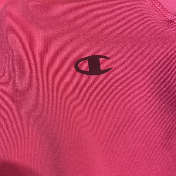 Hot pink Kids Champion Workout hoodie - Picture 2 of 10